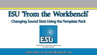 LokSound V40 Series quotChanging Sound Slots Using the Template Packquot [upl. by Dylana]