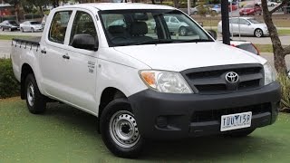 B5071  2005 Toyota Hilux Workmate Manual Review [upl. by Sperling347]