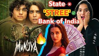 Munjya Box Office Collection REACTION  Deeksha Sharma [upl. by Stroup]