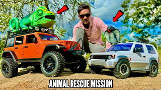 RC Jungle Animals Rescue Mission With Thar Roxx  Chatpat toy TV [upl. by Folberth]