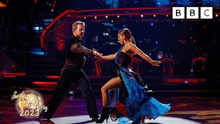 Jody Cundy and Jowita Przystał Paso Doble to Thunderstruck by ACDC ✨ BBC Strictly 2023 [upl. by Masha]