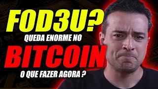 🚨BITCOIN NÃO PARA DE CAIR CRIPTOMOEDAS EM QUEDA HOJE E AGORA  CRIPTOMANIACOS [upl. by Eilahtan]