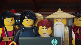 Supravegherea  LEGO NINJAGO  Ceainăria Maestrului Wu episodul 15 [upl. by Cioban]