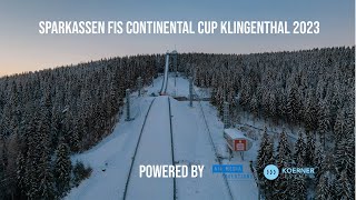 Sparkassen FIS Continental Cup Skispringen Klingenthal  Sonntag 12022023 [upl. by Naitsirt]