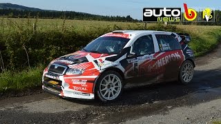 Rallye de la Famenne 2014 VAN DE WAUWERHERIONFabia WRC  ES Gerny 3 HD by brallybe amp FSV [upl. by Ahteral]