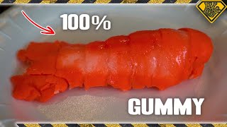 100 Edible Gummy Lobster Tail TKOR Shows You How To Make Gummys With Swedish Fish [upl. by Robson]