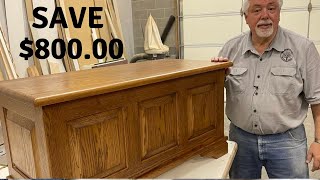 Build a 1000 Amish Blanket Chest for Just 200 Master Woodworking and Save Big [upl. by Farley]