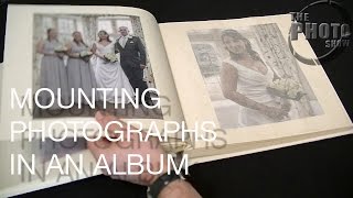 Mounting Photos In An Album [upl. by Vachell]