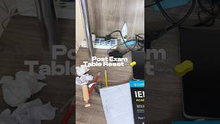 ASMR Aesthetic Post Exam Table  Desk Reset desksetup deskreset cleanwithme cleaningmotivation [upl. by Pascale]