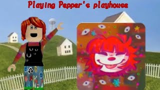 Playing Peppers PlayhouseWeirdcore Hangout [upl. by Neeluj328]