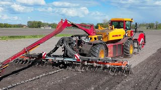 Bouwland bemesten met Vredo VT3936 sleepslang Loonbedrijf Sandee Onstwedde [upl. by Palecek]