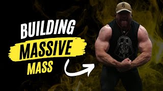 Massive Mass Using 2 Sets Per Exercise  Building a Workout LIVE [upl. by Latton]