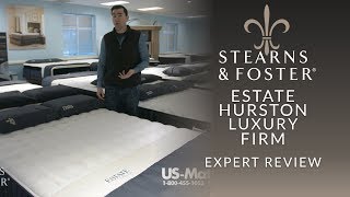 Stearns amp Foster Estate Hurston Luxury Firm Mattress Expert Review [upl. by Seaver374]