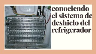 CONOCES EL SISTEMA DE DESHIELO DE TU REFRIGERADOR A QUI TE LO PRESENTO [upl. by Auqenahc]