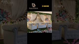 Best Wedding Stage Decoration Ideas Wedding flower Decoration Mandap Decorations shorts wedding [upl. by Yeniar]