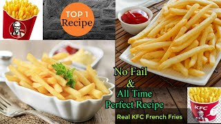 KFC French Fries recipe Malayalam with English Titles  Crispy Finger Chips  Eps35 [upl. by Retnyw460]