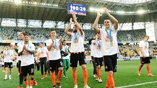 Ukrainian Cup final Zorya 02 Shakhtar Highlights [upl. by Gillie]