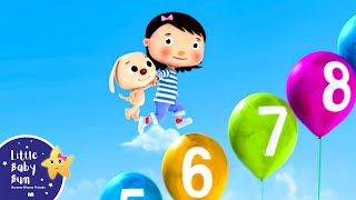 Numbers Song 110  Nursery Rhymes for Babies by LittleBabyBum  ABCs and 123s [upl. by Ozne]