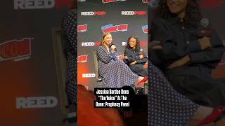 Jessica Barden Does The Voice At The Dune  Prophecy Panel Part  10NYCC 24The Bong Reviewer [upl. by Porett]