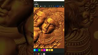 Mahadev in Artcamartcam cnc viral youtubeshorts viralshorts bholenath [upl. by Samul762]