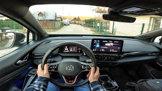 2023 Volkswagen ID4 GTX POV Test Drive DRIVEWAVE1 [upl. by Aleit60]