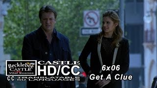 Castle 6x06 quotGet A Cluequot For Beckett Castle is Charming Man Child  Visit to Alexis amp Pi HDCC [upl. by Broucek]