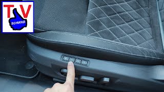 Skoda Sitzposition speichern  Superb Memory Sitze programmieren  Drivers seat memory tutorial [upl. by Kazimir]