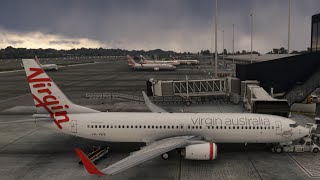 pmdgsimulationsofficial51 VirginAustralia B738 Gold Coast to Sydney MicrosoftFlightSimulator [upl. by Novyad855]