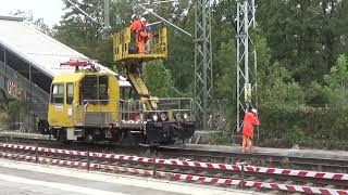 Bauarbeiten im Bereich des S Bahnhofs Wuhlheide [upl. by Henry]