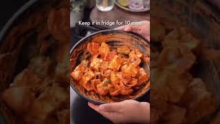 Chicken Paneer Tikka  HOMEMADE RECIPE [upl. by Irab975]