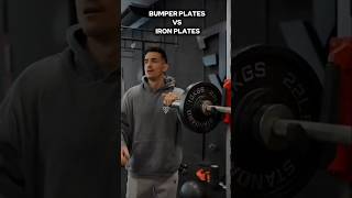 BUMPER PLATES VS IRON PLATES😳 feat TiboInShape [upl. by Enitsuj103]