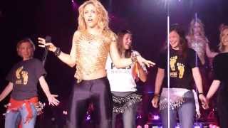 Shakira  Whenever Wherever Galaxie Amnéville  The Sun Comes Out Tour  Front Row HD [upl. by Mazlack796]