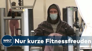 FITNESSSTUDIOS WIEDER DICHT Viele Branchen kämpfen im CoronaLockdown ums Überleben [upl. by Anilrac]