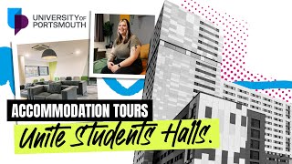 Unite Students Accommodation Tours  University of Portsmouth [upl. by Nuli]