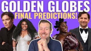 Final Golden Globes Predictions 2024 [upl. by Wiatt424]