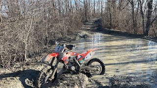 First ride in 7 months  150sx [upl. by Atsira]