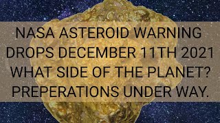 NASA WARNING ASTEROID  DECEMBER 11TH 2021  NAMED 4660 Nereus or 1982 DB [upl. by Haveman842]