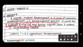 WagnerMeerweinRearrangement important for MHSET [upl. by Imij]