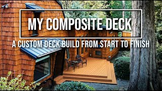 How I Built My Custom Mineral Based Composite Deck [upl. by Landre]