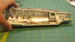 Polar Lights 1350 Classic Star Trek Enterprise model project Part 4 [upl. by Steinway]