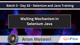 Waiting Mechanism in Selenium Java Selenium Java Training 52 [upl. by Farron]