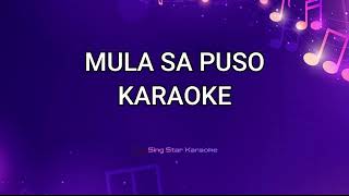 MULA SA PUSO  BUGOY  KARAOKE [upl. by Lewej]