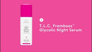 Meet TLC Framboos Glycolic Night Serum by Drunk Elephant [upl. by Marya]