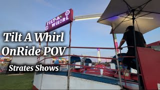 Tilt A Whirl POV  Sellner TiltAWhirl 27k 60fps 2024 Copyright Free [upl. by Einnoc]