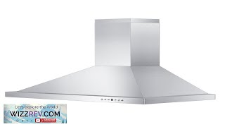 Zline 36quot Convertible Vent Wall Mount Range Hood in Stainless Steel Review [upl. by Ardelia]