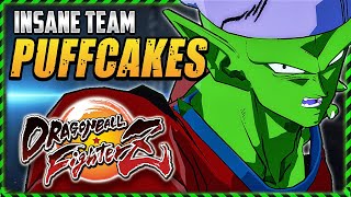 DBFZ ⚡ PUFFCAKES ➤ INSANE TEAM ⚡【Dragon Ball FighterZ】 unclebardockDB [upl. by Hyacintha]