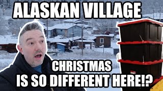 ALASKAN VILLAGE  CHRISTMAS IS SO DIFFERENT HERE  Somers In Alaska [upl. by Naaman432]