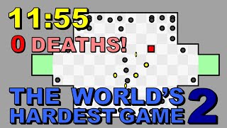 worlds hardest game level 2 0 deaths [upl. by Zeiger285]