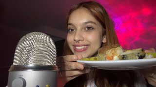 ASMR COMIENDO SUSHI EN ESPAÑOLISIMO EATING SOUNDS Y SUSURROS SOFIWI [upl. by Sorce72]