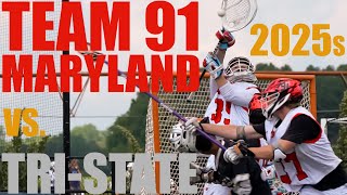 Team 91 Maryland vsTriState 2025  Sweetlax Summer Challenge Championship  Extended Clips [upl. by Selhorst]